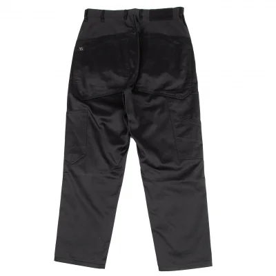 Y's Cotton Shiny Dropped Crotch Painter Pants