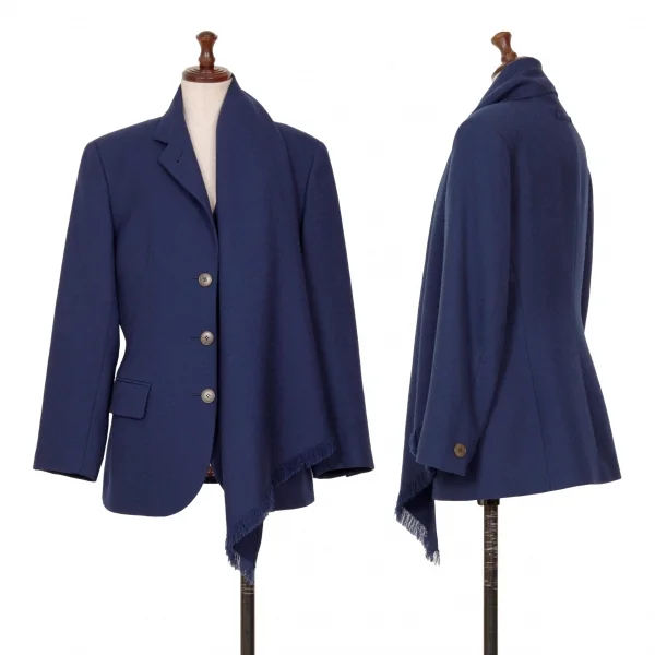 Jean Paul GAULTIER FEMME Kanji Printed Lining Jacket & Skirt K-126144_002