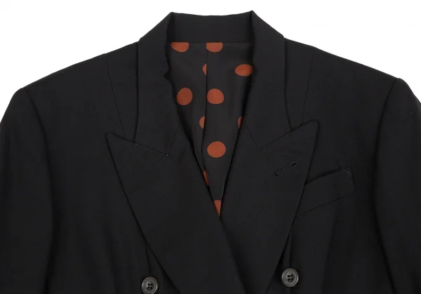 Jean Paul GAULTIER FEMME Hem Pleats Switching Jacket K-126145_003