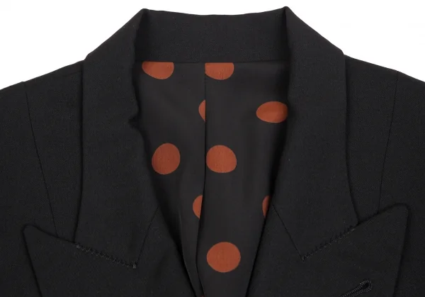 Jean Paul GAULTIER FEMME Hem Pleats Switching Jacket K-126145_004