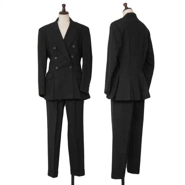 Jean Paul GAULTIER FEMME Hem Pleats Switching Jacket K-126145_018