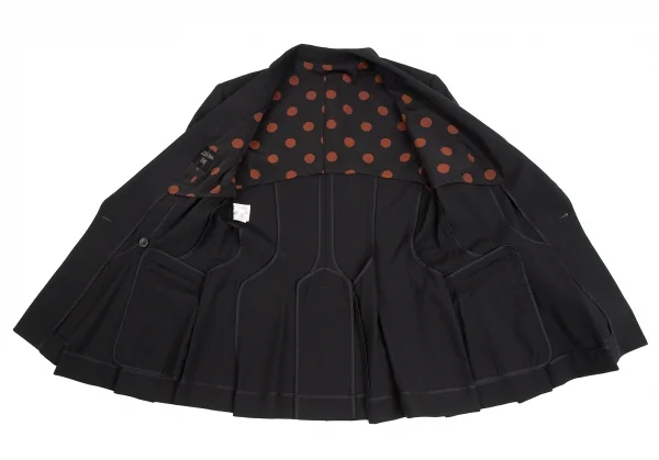 Jean Paul GAULTIER FEMME Wool Pleats Jacket & Pants K-126147_010