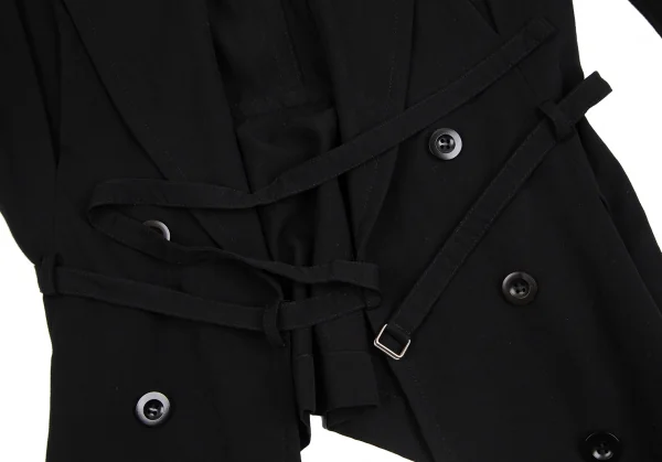 Y's red Label Rayon Blended Belted Jacket K-126153_011