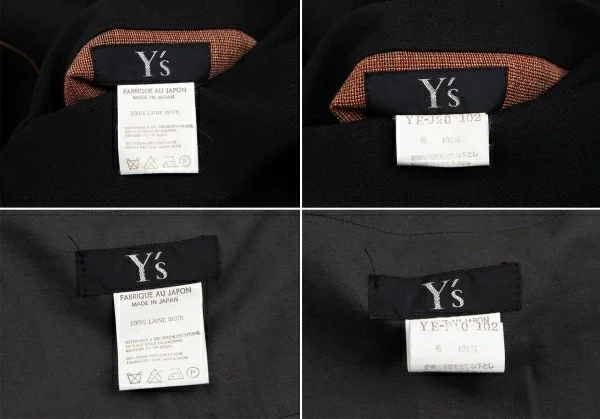 Y's Wool Reversible Jacket & Pants K-126158_020