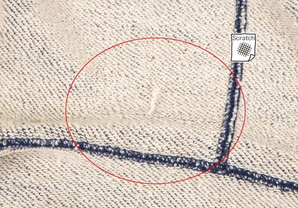 マドモアゼルノンノン ノンノNON NO Mademoiselle NON NON バックロゴボアパイピングジップアップスウェット 青38M K-126165_015