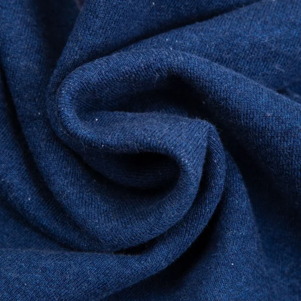 マドモアゼルノンノン ノンノNON NO Mademoiselle NON NON バックロゴボアパイピングジップアップスウェット 青38M K-126165_016