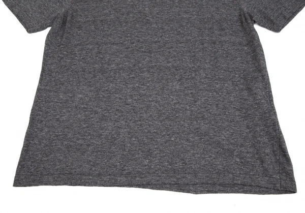 パパスPapas コットンニットTシャツ チャコール48M K-126167_005
