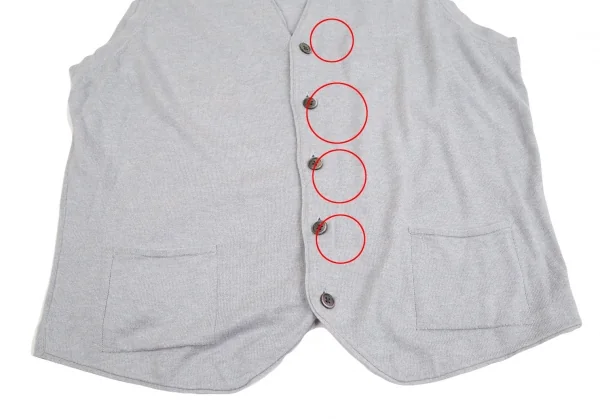 Papas+ Cotton Knit Vest K-126172_005