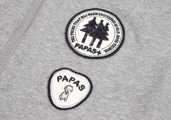 Papas+ Wappen Jersey Full Zip Vest K-126173_005