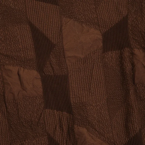 プランテーションPlantation コットン製品染め縮絨長袖カットソー 茶M K-126194_010