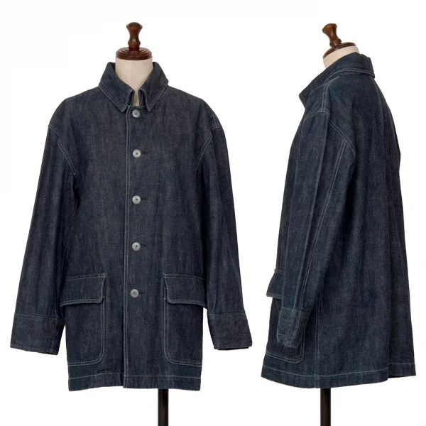 Plantation Denim Jacket Indigo S-M K-126195_001