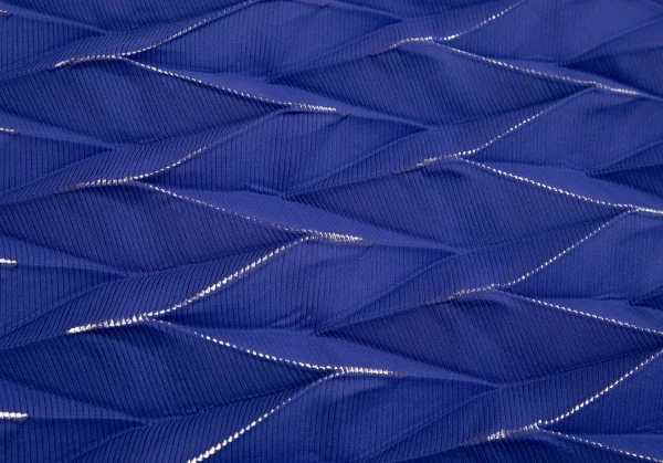 ISSEY MIYAKE Foil Print Pleated Sleeveless Dress K-126204_012