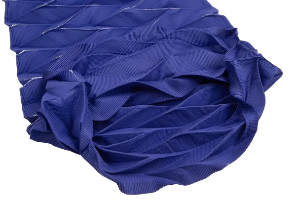 ISSEY MIYAKE Foil Print Pleated Sleeveless Dress K-126204_008