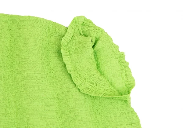 イッセイミヤケ ミーISSEY MIYAKE me 染めシースルークレープ
