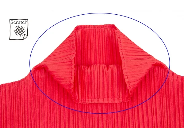 PLEATS PLEASE Reflector Print Pleated T Shirt K-126219_006