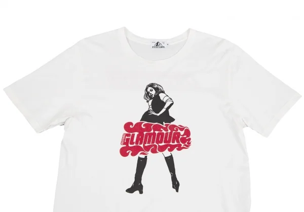 ヒステリックグラマーHYSTERIC GLAMOUR ガールロゴTシャツ 白M K-126224_002