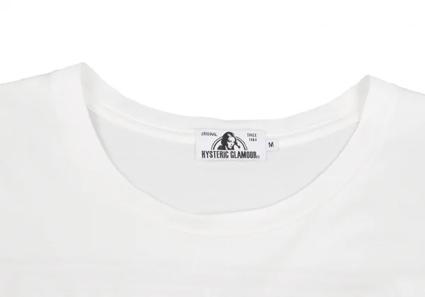 ヒステリックグラマーHYSTERIC GLAMOUR ガールロゴTシャツ 白M K-126224_003