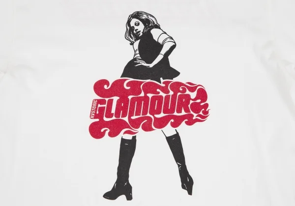 ヒステリックグラマーHYSTERIC GLAMOUR ガールロゴTシャツ 白M K-126224_004