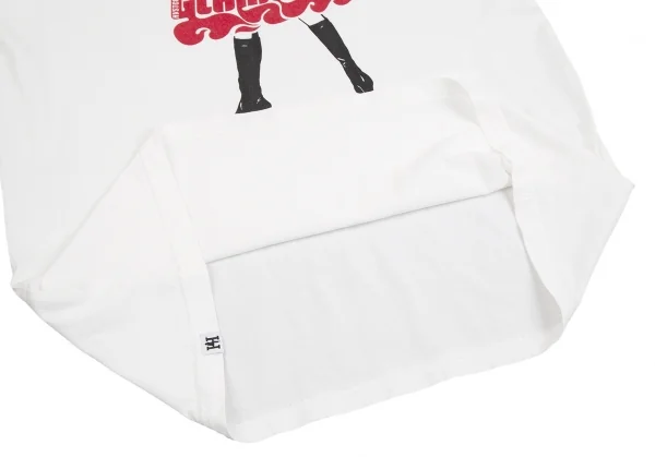 ヒステリックグラマーHYSTERIC GLAMOUR ガールロゴTシャツ 白M K-126224_008