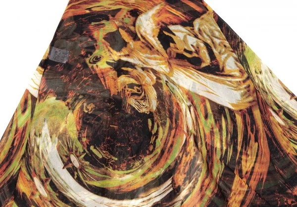 Jean Paul GAULTIER Graphic Turtleneck Mesh Dress K-126227_005