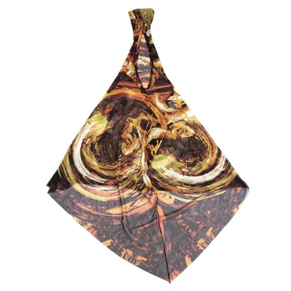 Jean Paul GAULTIER Graphic Turtleneck Mesh Dress K-126227_007