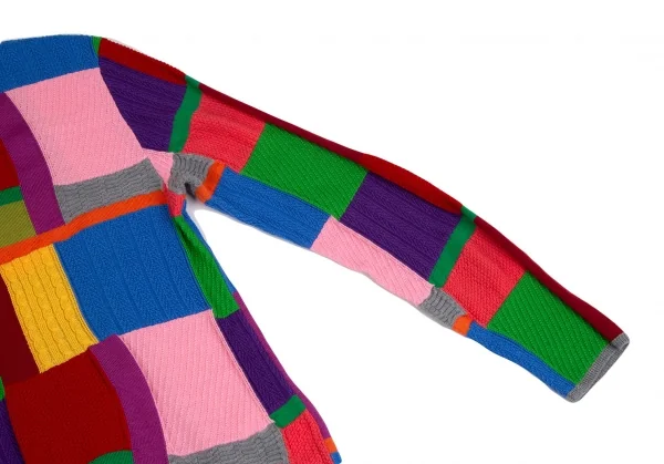 コムデギャルソン オムプリュスCOMME des GARCONS HOMME PLUS クレイジーパターンニット マルチS K-126234_004