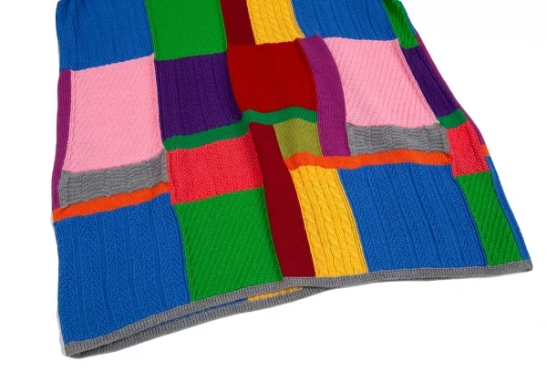 コムデギャルソン オムプリュスCOMME des GARCONS HOMME PLUS クレイジーパターンニット マルチS K-126234_006