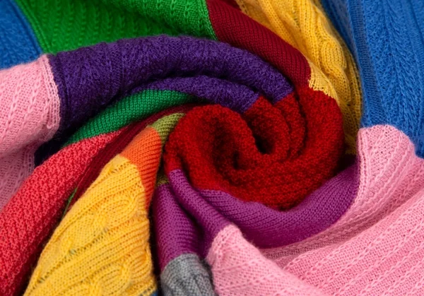 コムデギャルソン オムプリュスCOMME des GARCONS HOMME PLUS クレイジーパターンニット マルチS K-126234_009