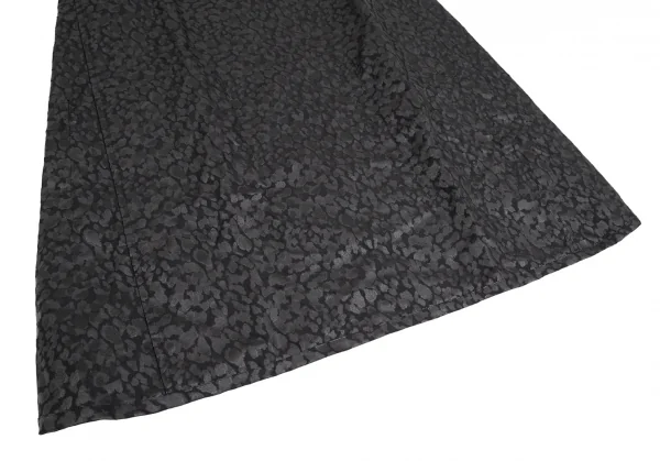 BLACK COMME des GARCONS Leopard Printed Long Vest K-126239_006