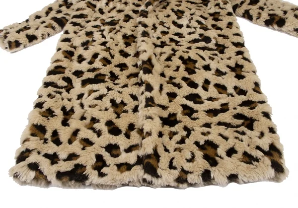 JUNYA WATANABE ヒョウ柄ファーコート S JUNYA WATANABE ヒョウ柄ファーコート S