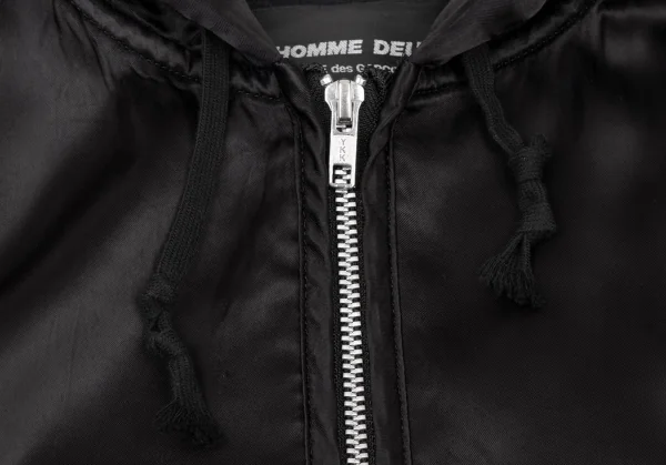 COMME des GARCONS HOMME DEUX Switching Front Zip Hoodie Jacket K-126256_007