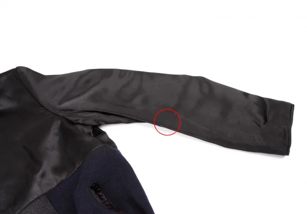 COMME des GARCONS HOMME DEUX Switching Front Zip Hoodie Jacket K-126256_008