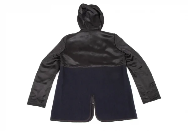 COMME des GARCONS HOMME DEUX Switching Front Zip Hoodie Jacket K-126256_016