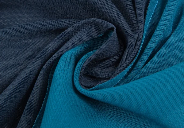 タケシコウサカバイ ワイズ ピンクレーベルTAKESHI KOSAKA by Y's Pink Label パワーネット切替タンクトップ ターコイズ緑2 K-126263_011