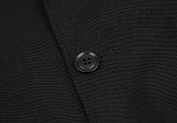 タケシコウサカバイ ワイズ ピンクレーベルTAKESHI KOSAKA by Y's Pink Label ウールストレッチロングコート 黒1 K-126268_005