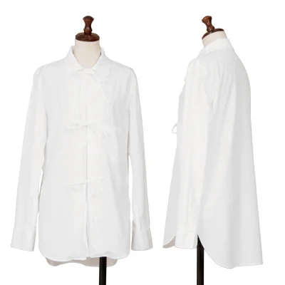 Y's Front Cord Design Long Sleeve Shirt