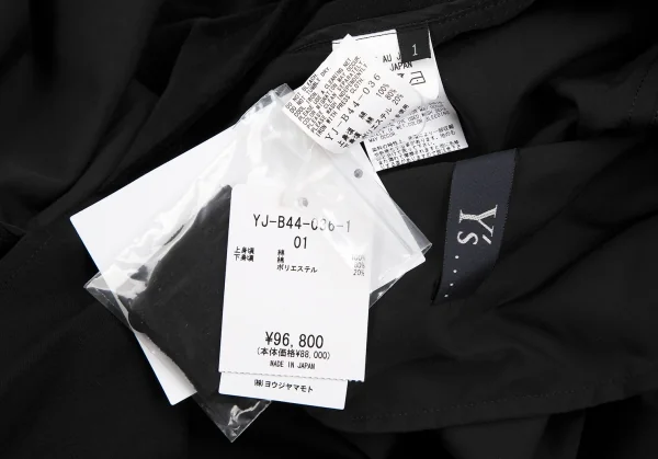 Y's.... Supima Cotton Double Layered Long Shirt K-126298_019