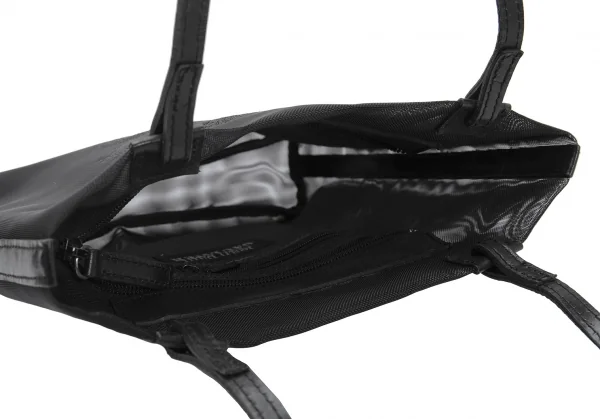 ジャンポールゴルチエJean Paul GAULTIER　メッシュドラゴンエンボスミニトートバッグ 黒 K-126346_009