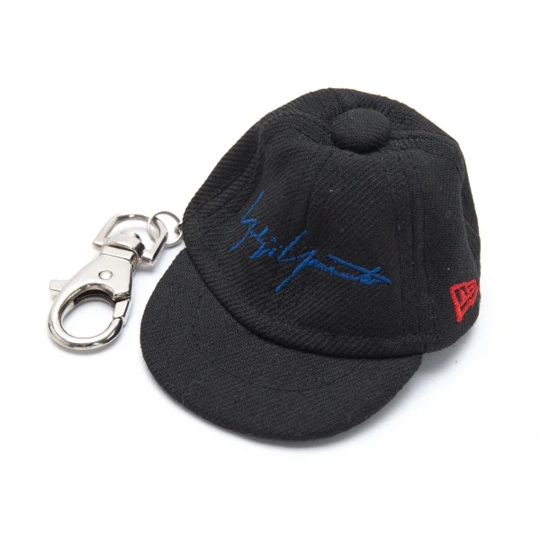 ヨウジヤマモト×ニューエラYohji Yamaoto×NEW ERA シグニチャーキャップキーホルダー 黒 K-126391_001
