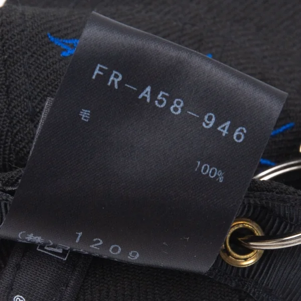 ヨウジヤマモト×ニューエラYohji Yamaoto×NEW ERA シグニチャーキャップキーホルダー 黒 K-126391_007