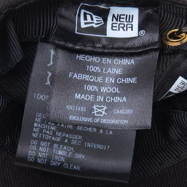 ヨウジヤマモト×ニューエラYohji Yamaoto×NEW ERA シグニチャーキャップキーホルダー 黒 K-126391_008