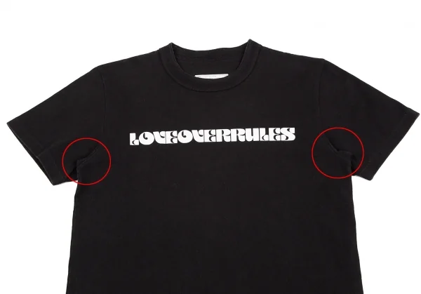 サカイ×ハンクウィリストーマスsacai×Hank Willis Thomas 顔料プリントTシャツ 黒1 K-126402_002