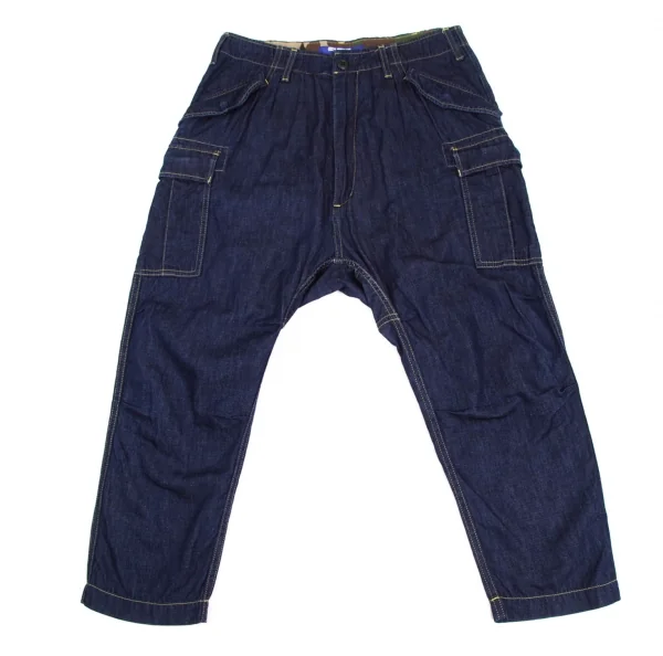 JUNYA WATANABE MAN COMME des GARCONS Drop Crotch Cargo Pants Indigo XS K-126409_001
