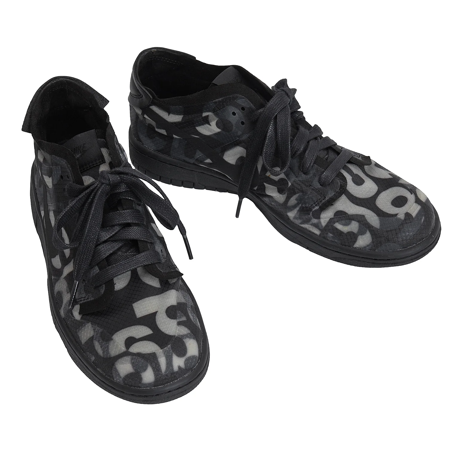 ナイキ ダンク コムデギャルソン ブラック黒 スニーカーNIKE DUNK24 COMME des GARCONS HOMME PLUS × NIKE DUNK HIGHが1/7に青山店で