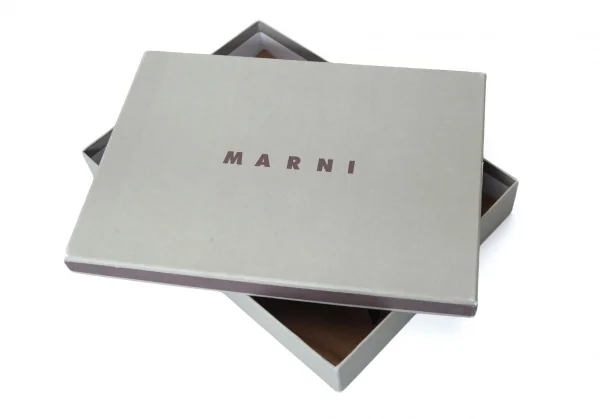 マルニMARNI ビジューリボンネックレス 黒緑他 K-126414_009
