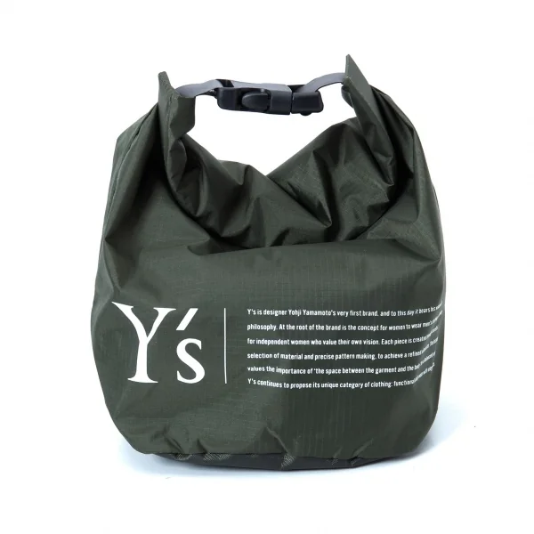 ワイズY's ロールトップポーチ カーキ K-126424_001