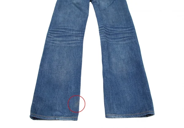 ディオールオムDior homme 爪痕ウォッシュデニムパンツ インディゴ29 K-126435_016