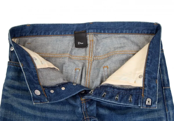 ディオールオムDior homme 爪痕ウォッシュデニムパンツ インディゴ29 K-126435_005