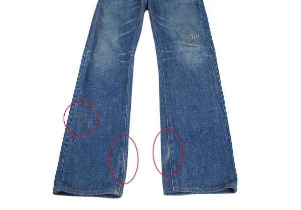 ディオールオムDior homme 爪痕ウォッシュデニムパンツ インディゴ29 K-126435_006