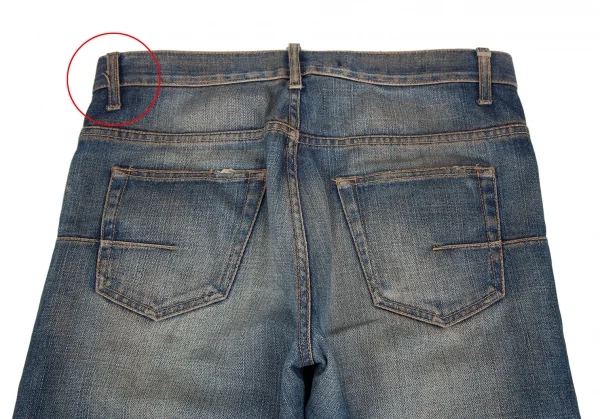 極美品 ディオールオム VICTIM期 錆加工 デニムパンツ 29 メンズ 05AW エディスリマン期 赤錆加工 デニムパンツ | ブランド古着の買取